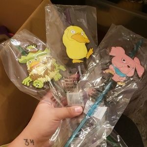 Detective pikachu straws